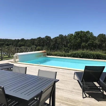 Avec Piscine Privee Et Wifi - 8 Pers. - Fr-1-878-1 Moliets-et-Maa